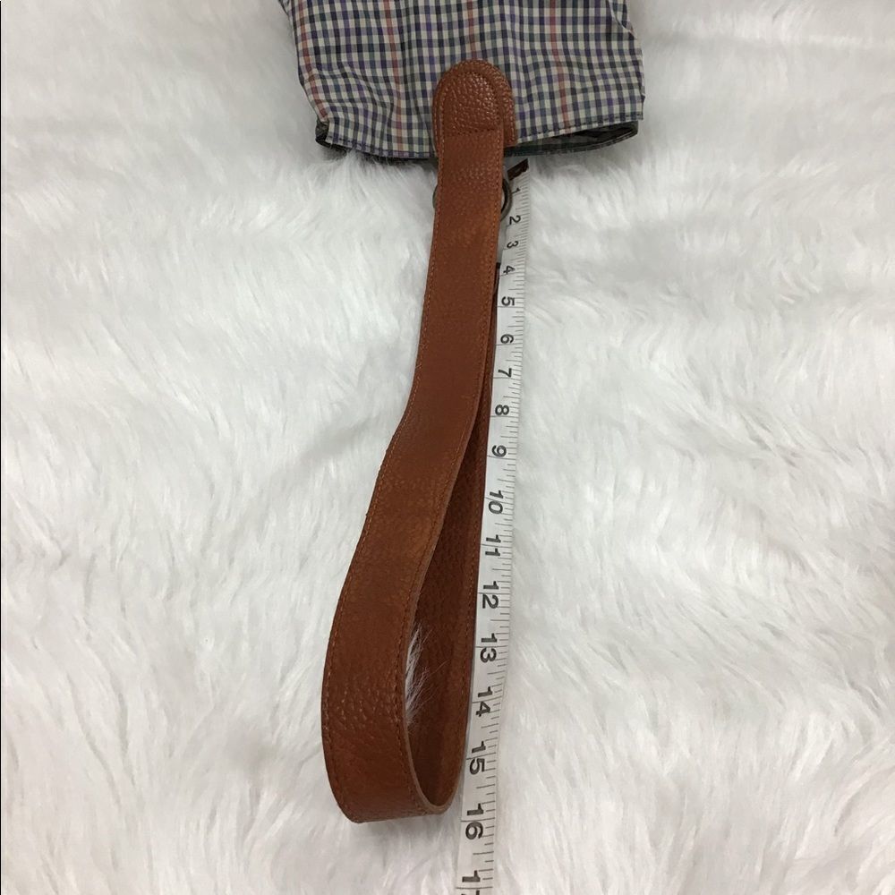 FOSSIL Checkered Print Shoulder/Duffle Bag - Picture 15 of 16